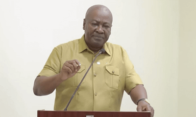 Mr. Mahama pledged that if elected president, he will establish a sustainable mining scheme in all mining communities that differs from the current community mining scheme and will heavily involve traditional leadership in the granting of licences to help regulate mining activities. "It will vary in every way from the current community mining plan, which has indisputably become a conduit for enriching party chairmen, DCEs, and other politically connected persons. "Indeed, under my administration, if you are a minister, a DCE, or an official and engage in mining activities, I will request that you quit and go mining. You can either be a governmental official or a businessman running a mine.