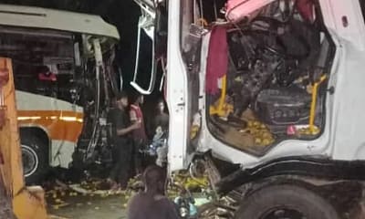 Ibrahim Yogo, the Assemblyman for Anyinasusu, confirmed the occurrence to the media, saying the three victims died on the scene. Mr. Yogo ascribed the accident on the lack of speed bumps on the route. He described how a fast bus driver tried an overtake and crashed with a truck carrying mangoes at the time.